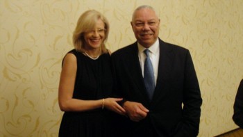 Corina Creţu - Colin Powell