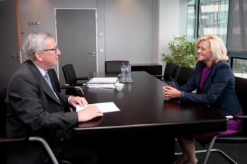 Interviu Juncker - Corina Cretu